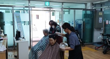 6월4일 이미용 봉사